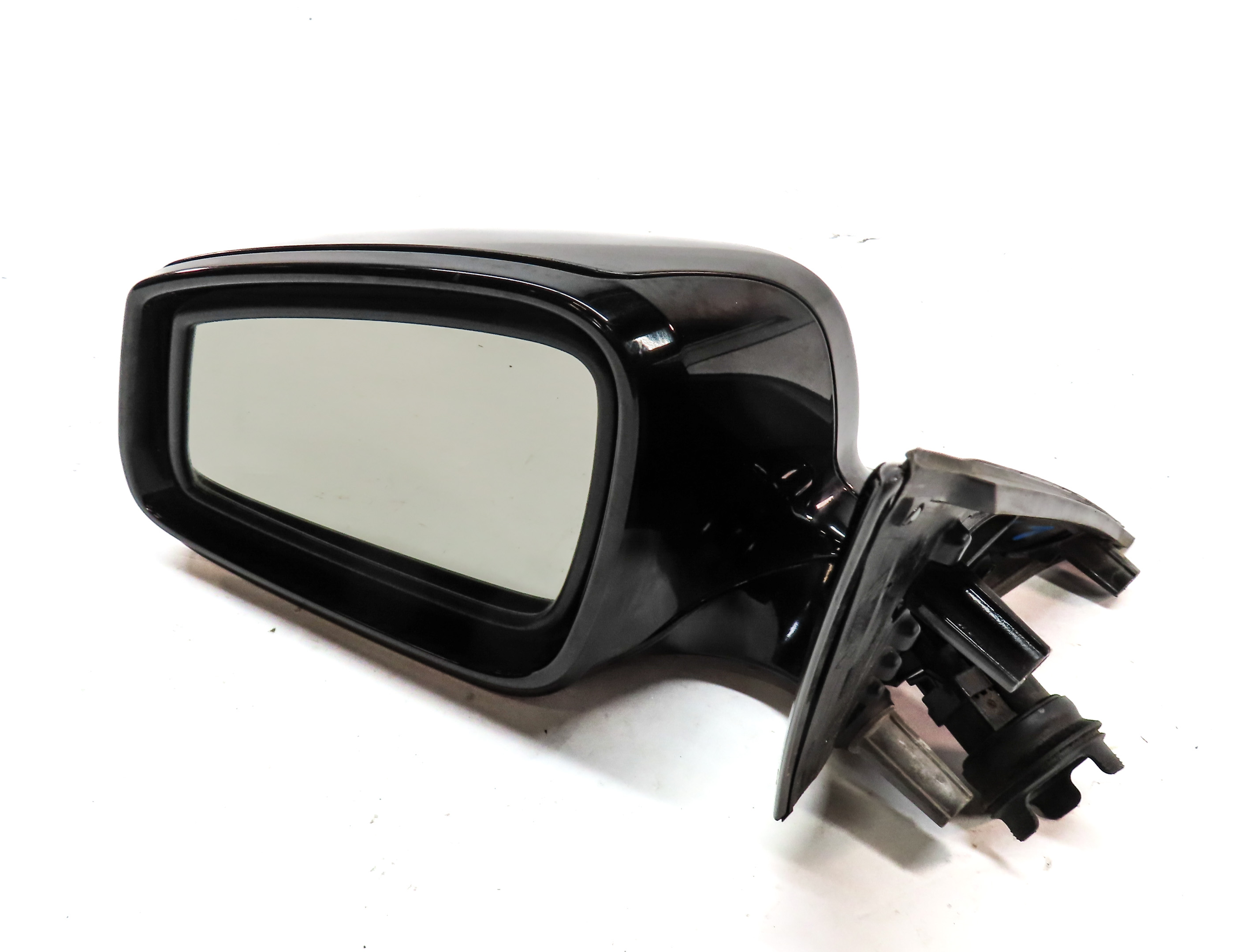 12-13 BMW 528i 535i 550i (F10) LEFT P-FOLD MEMORY AUTODIM MIRROR (Gray) — exact item pictured